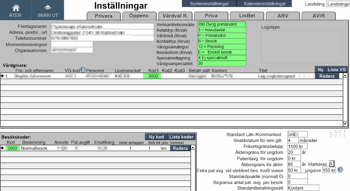 inställningarna i File it